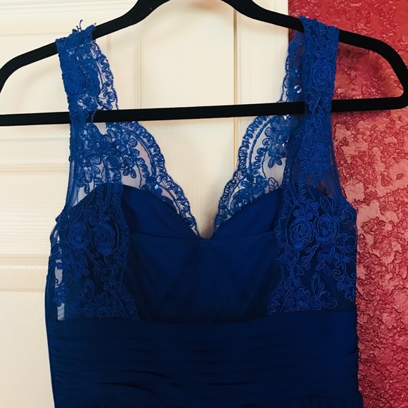 Royal Blue Formal Dress - Picture 3 of 3